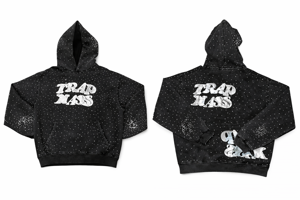 TrapMass Rhinestone Signature Hoodie