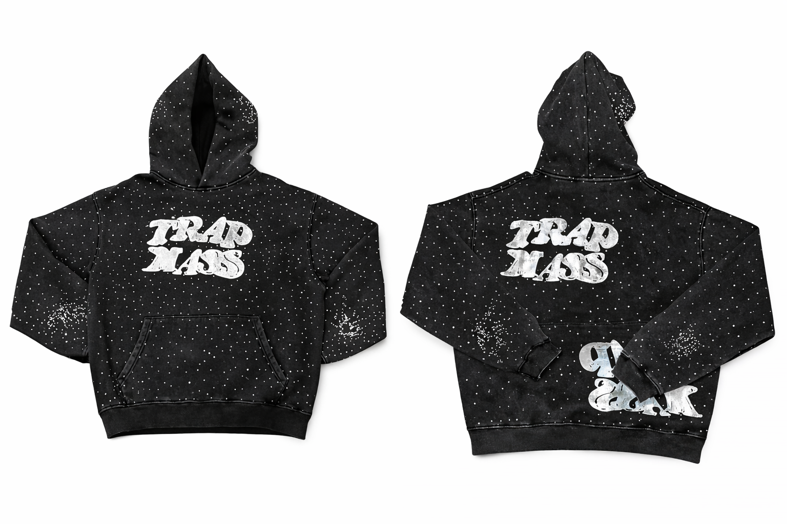 TrapMass Rhinestone Signature Hoodie