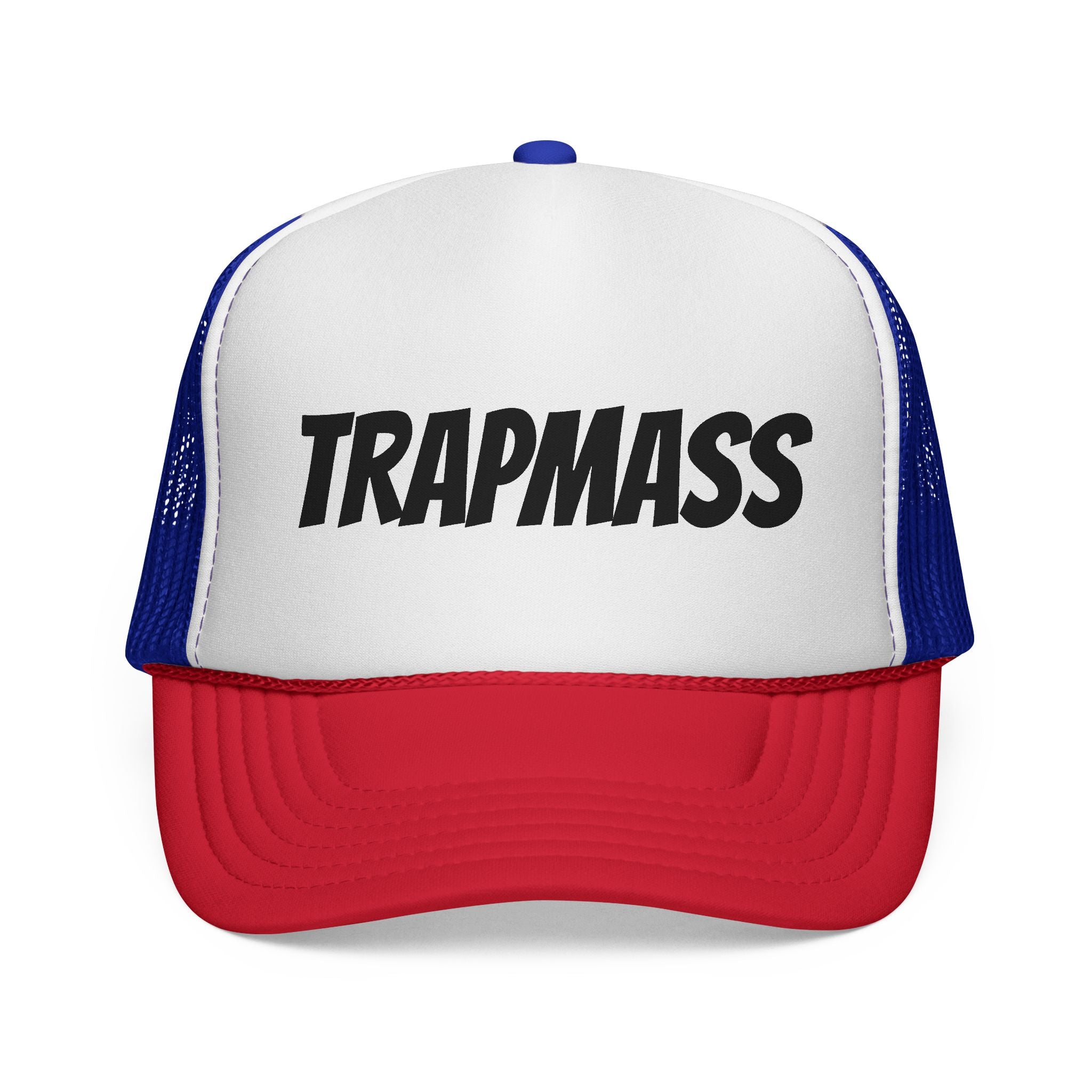 Trapmass Trucker Cap — Retro Mesh Snapback Hat