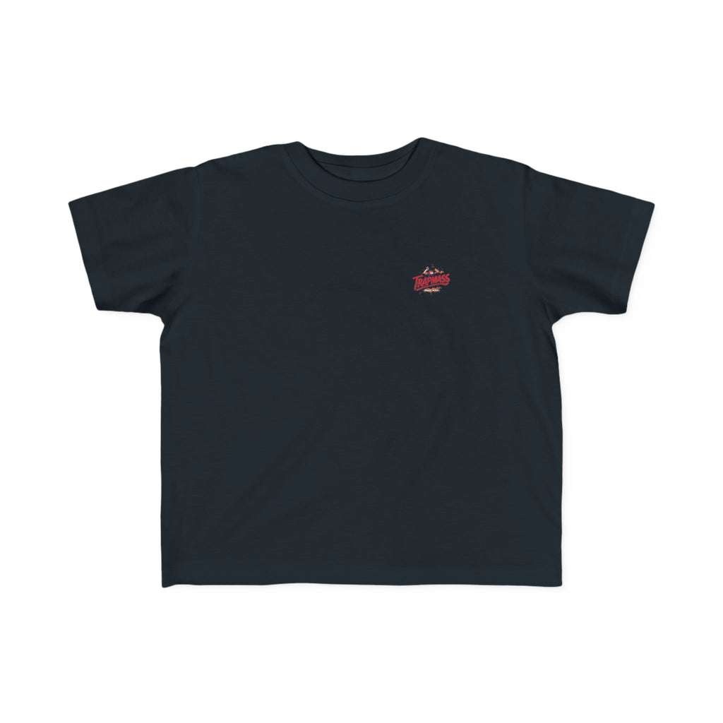 Trap Mass Toddler Tee — Graphic 'Trapmass' Logo Kids Shirt