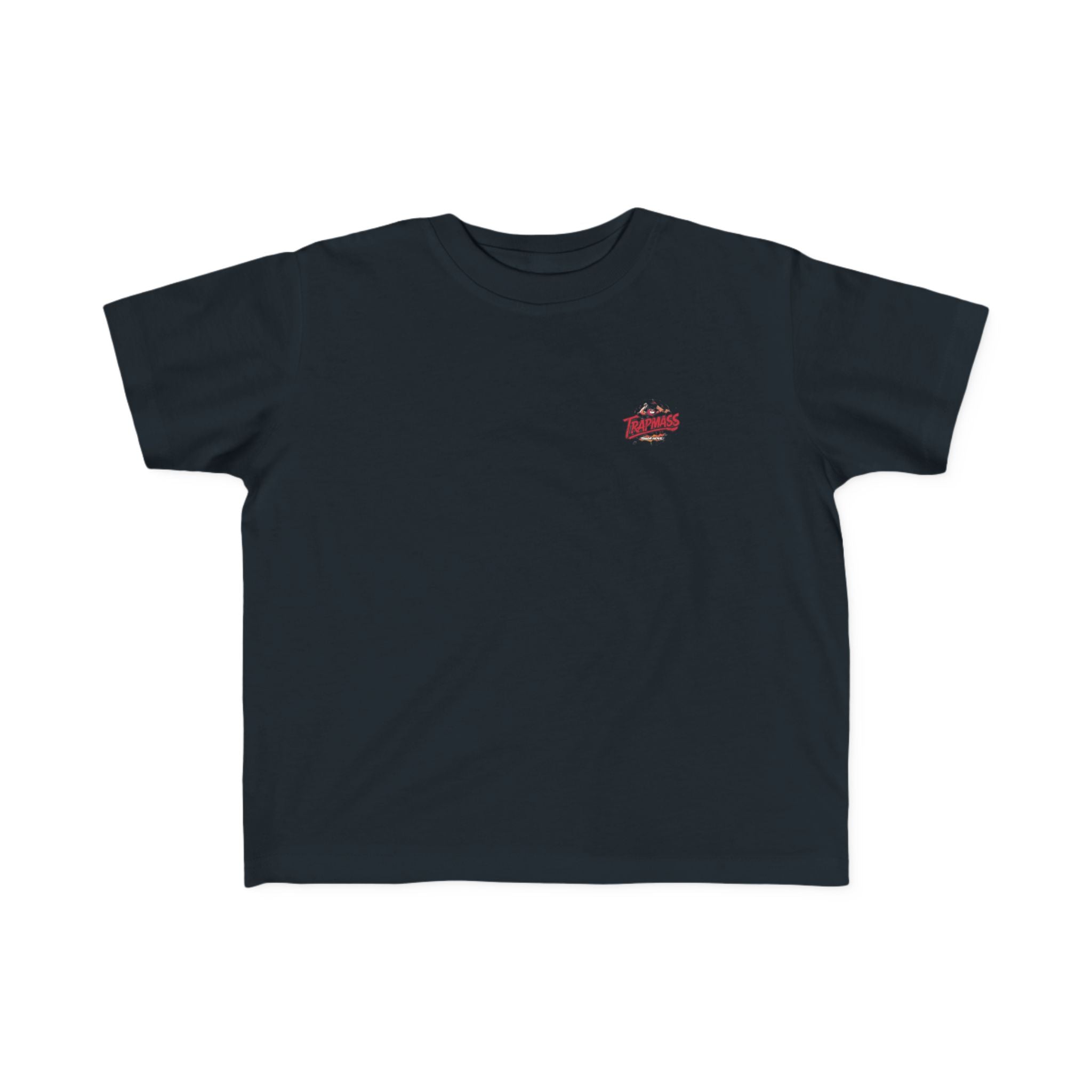 Trap Mass Toddler Tee — Graphic 'Trapmass' Logo Kids Shirt