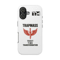 Trapmass Tough Phone Case — 'Trust Time Transformation' Protective Phone Cover