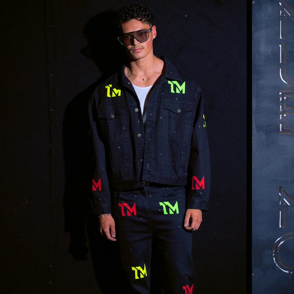 TrapMass “237 TM Rhinestone Denim” – Cameroon Edition