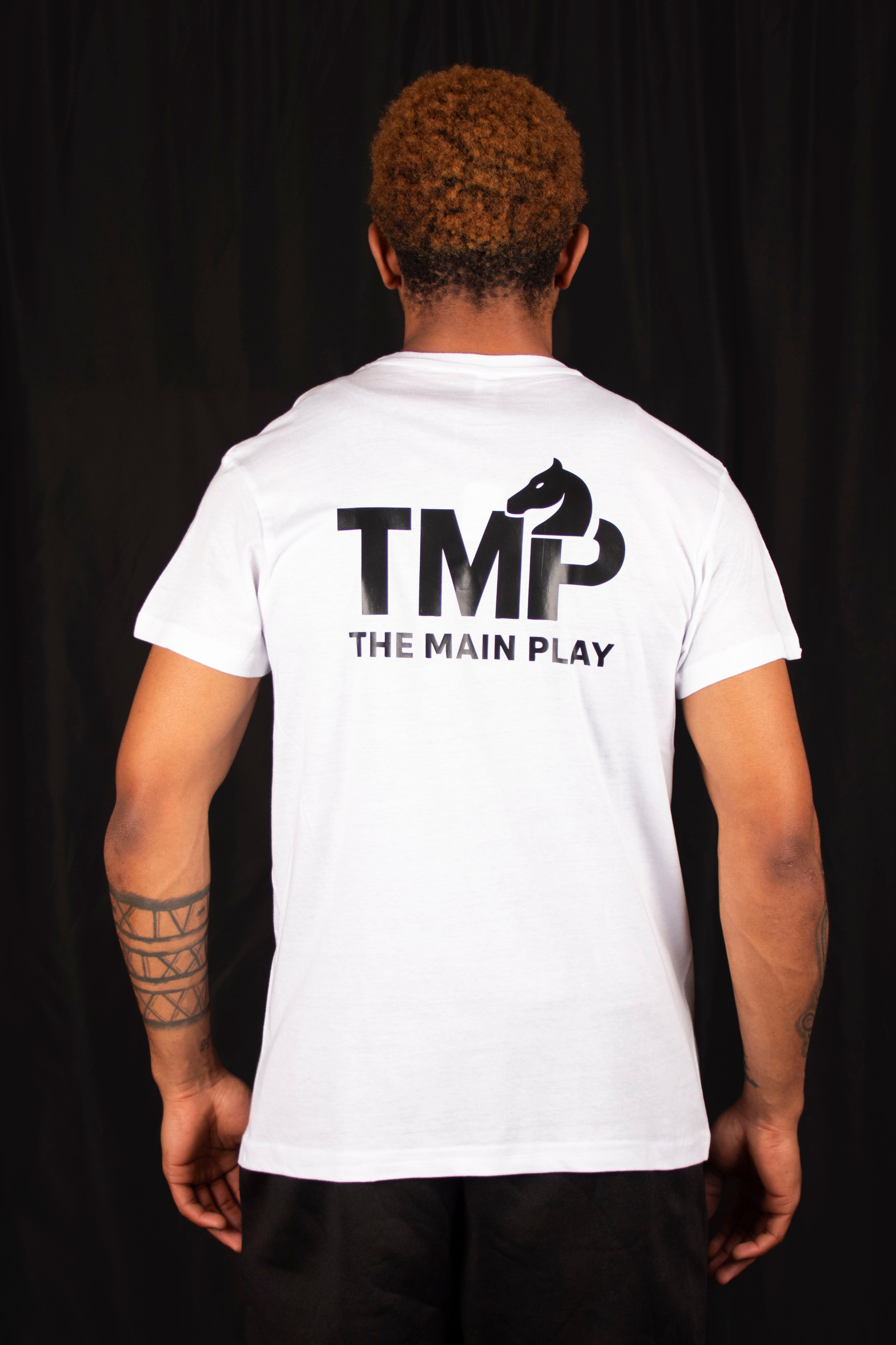 TMP Puff Logo White Tee