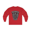 Trapmass Knife The Victory Long Sleeve Tee — Gothic Crest Graphic Shirt