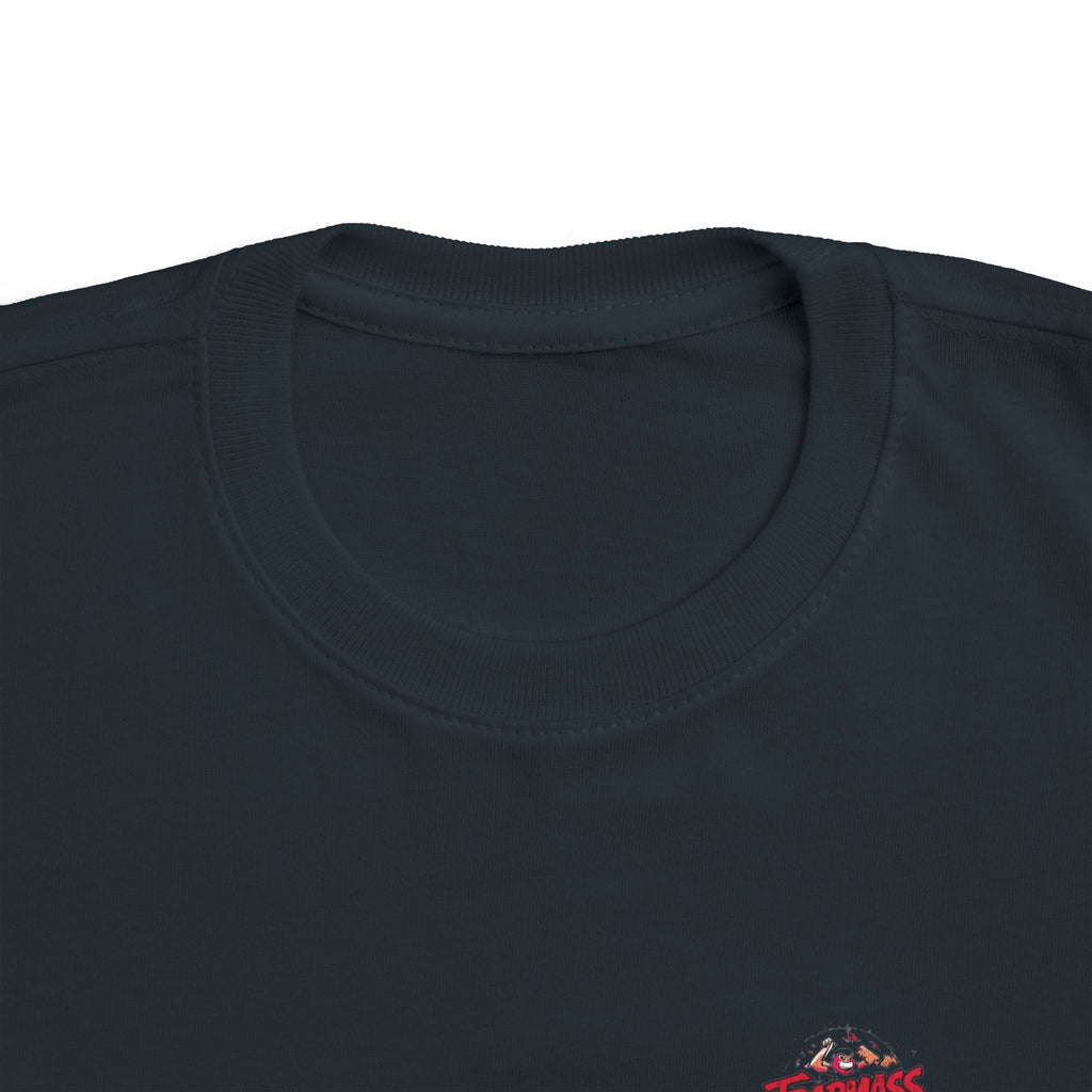 Trap Mass Toddler Tee — Graphic 'Trapmass' Logo Kids Shirt