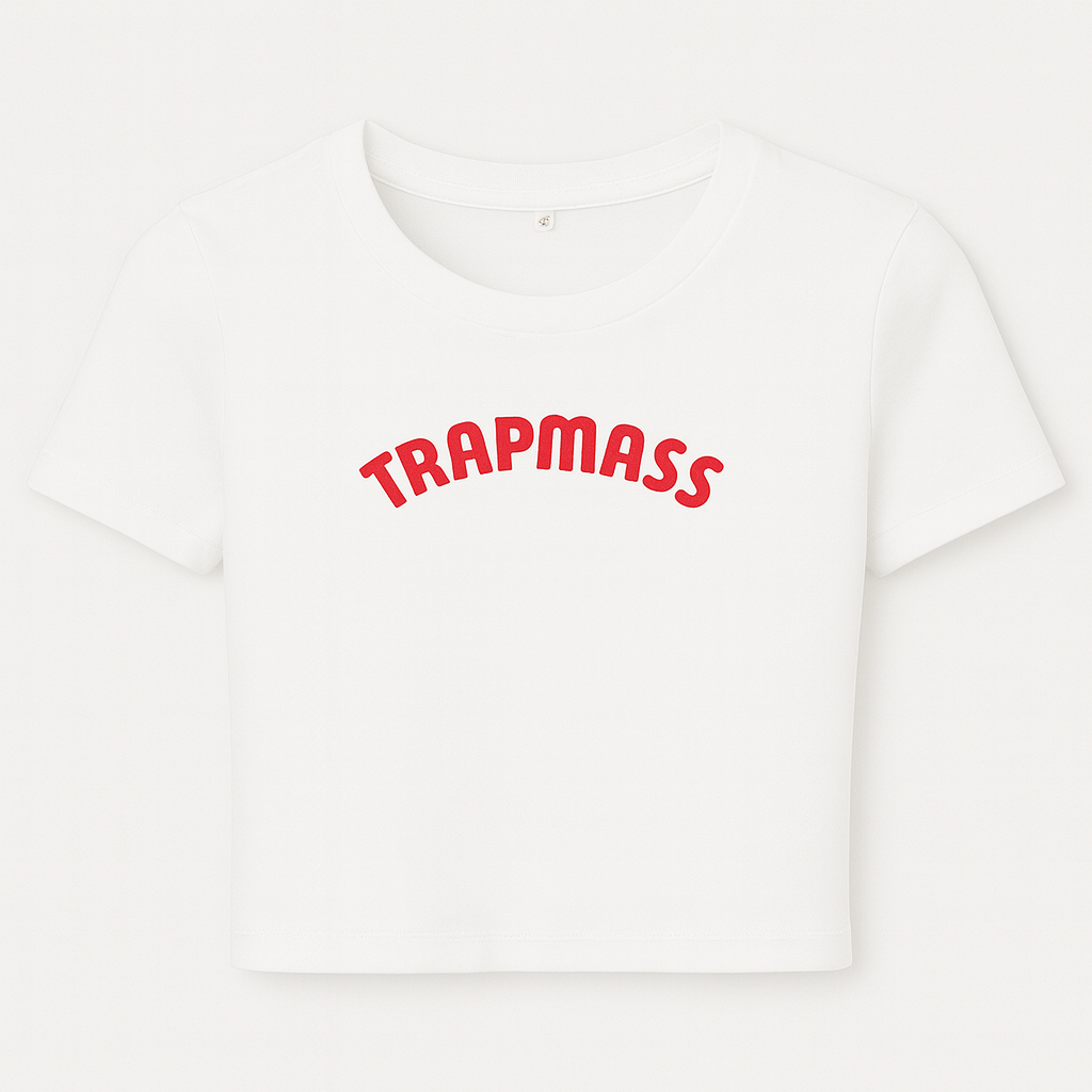 TRAPMASS Arc Crop Tee