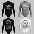 “Blades Down” Anti-Knife Crime Bodysuit