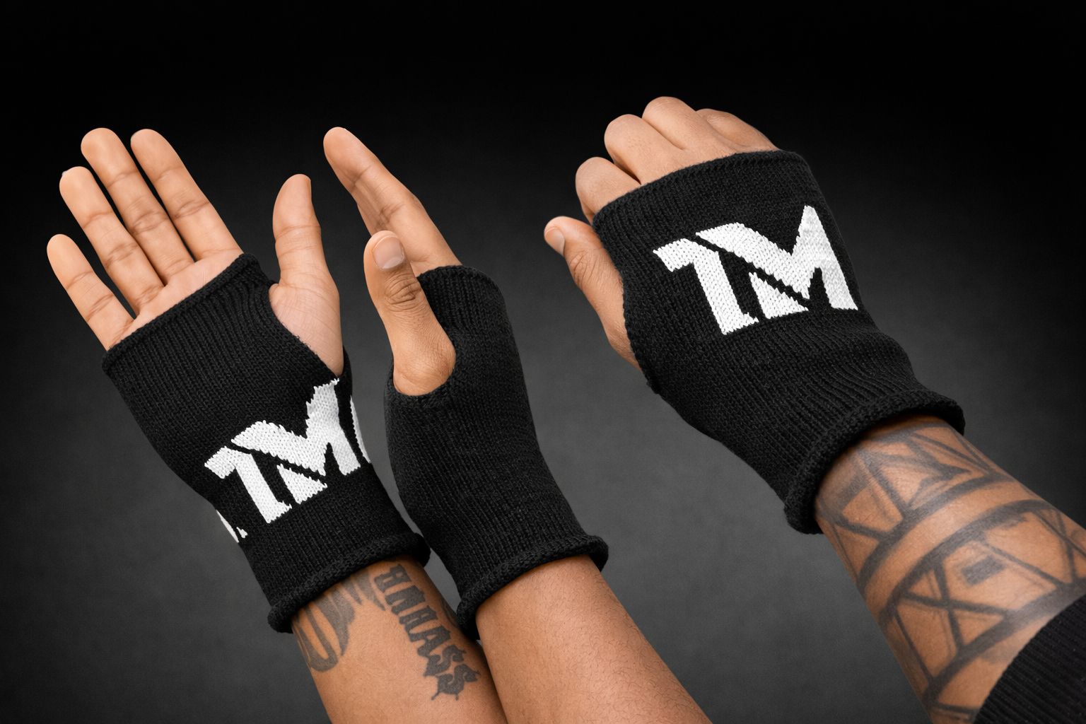 TMP Fingerless Knit Wrist Warmers