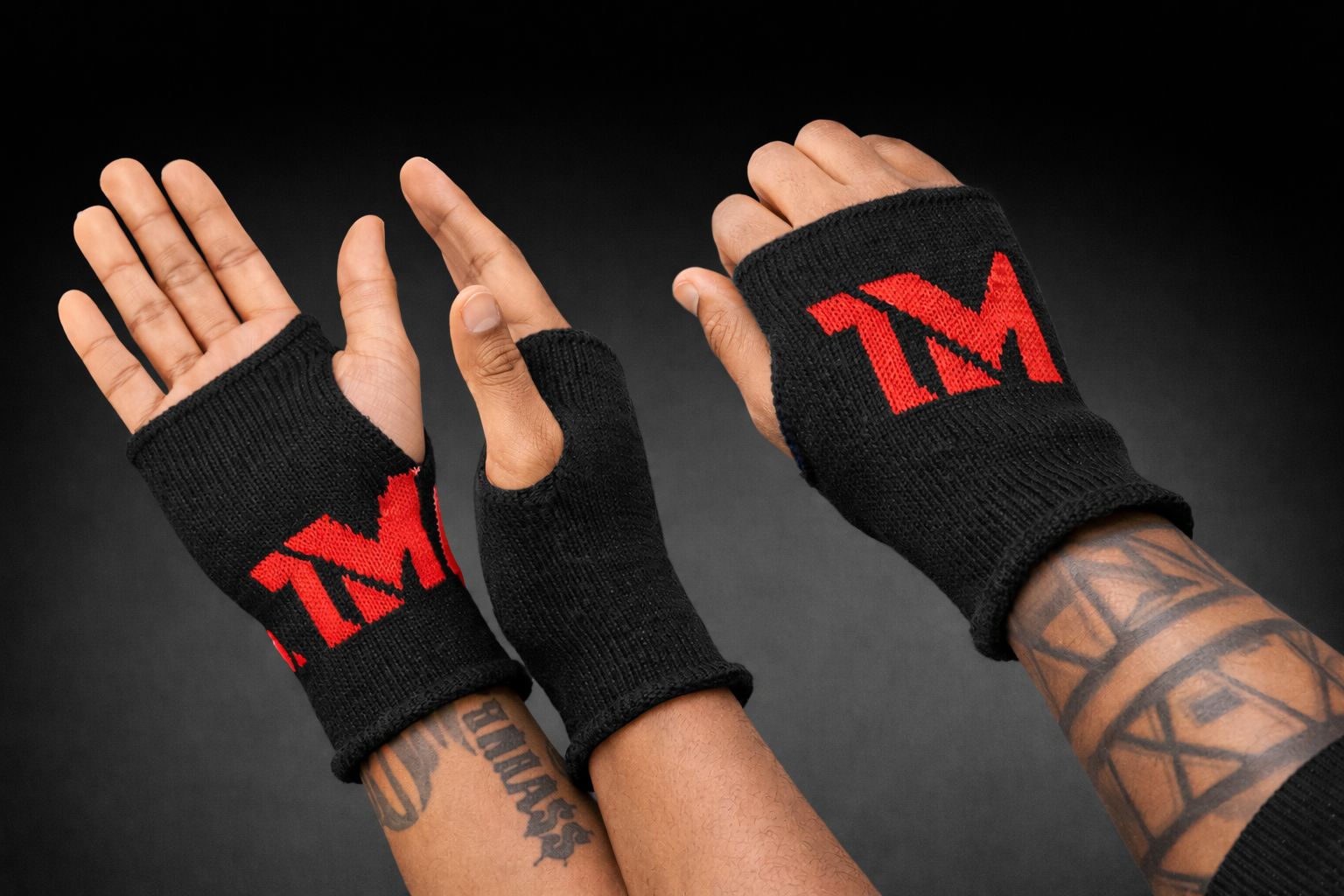 TMP Fingerless Knit Wrist Warmers